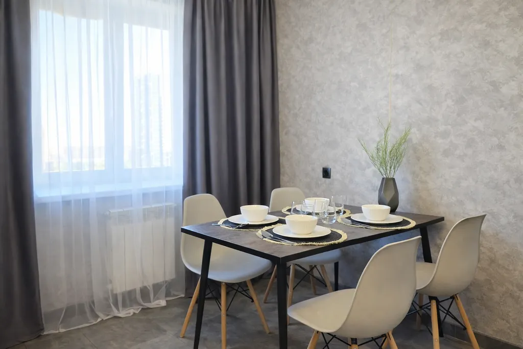 Уютная квартира с красивым видом на город