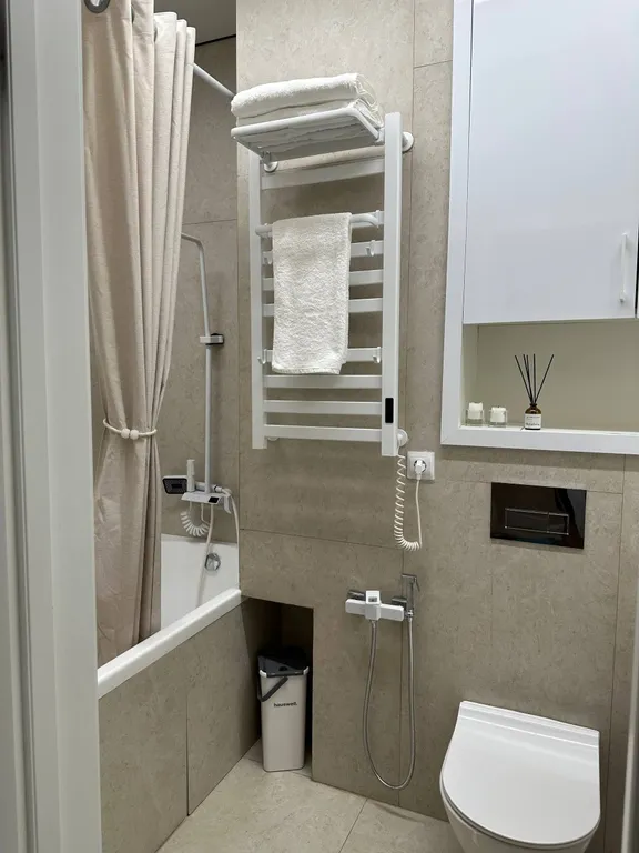 Двухэтажные апартаменты в центре города