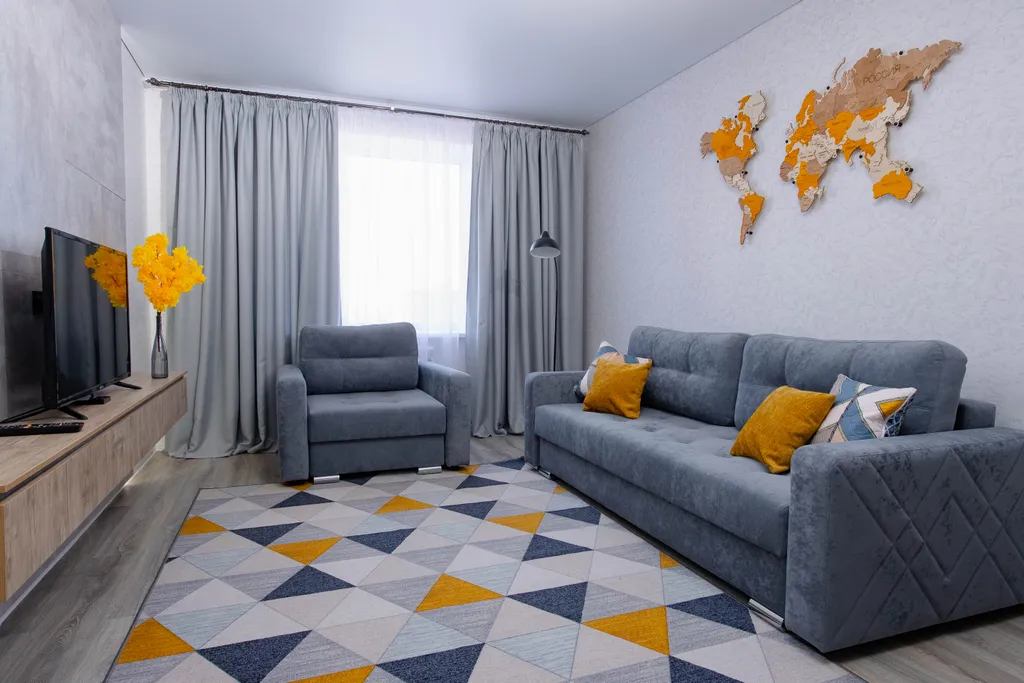 Двухкомнатные vip апартаменты в новом жк жана кала