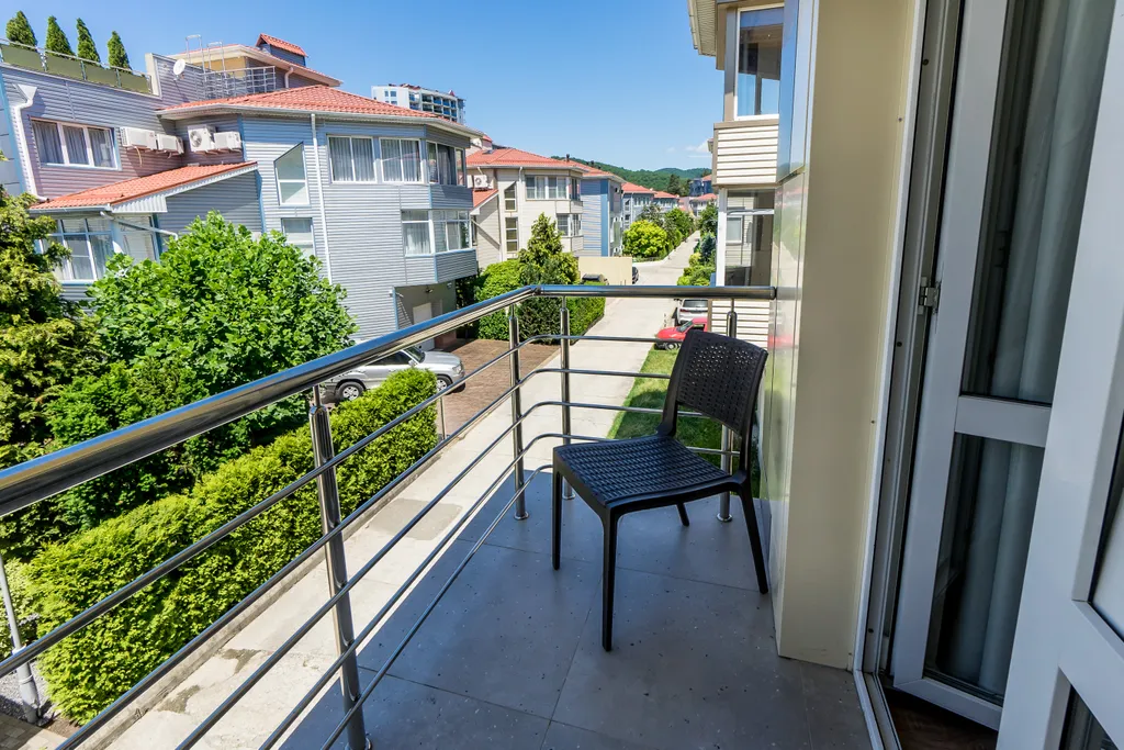 Студия апартаменты №03 с балконом