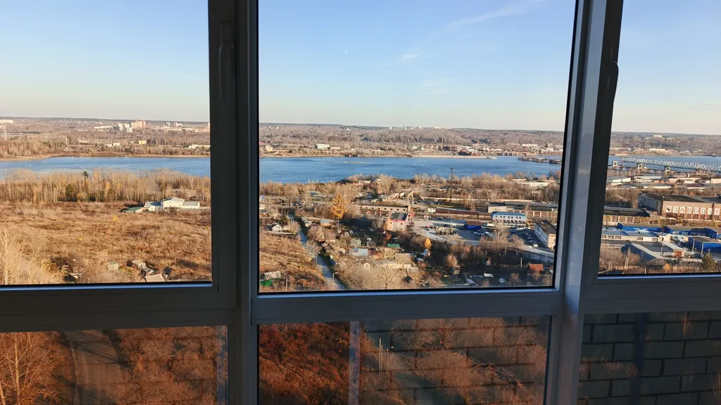 С шикарным видом на р. Каму и г. Пермь