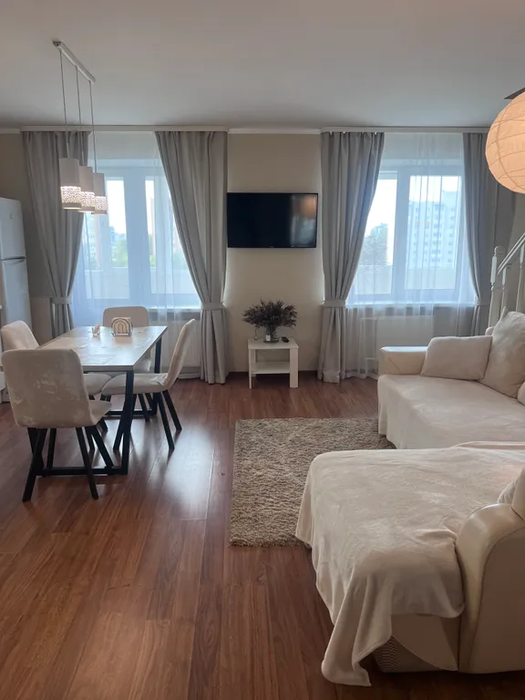 Двухуровневая 3-комнатная квартира