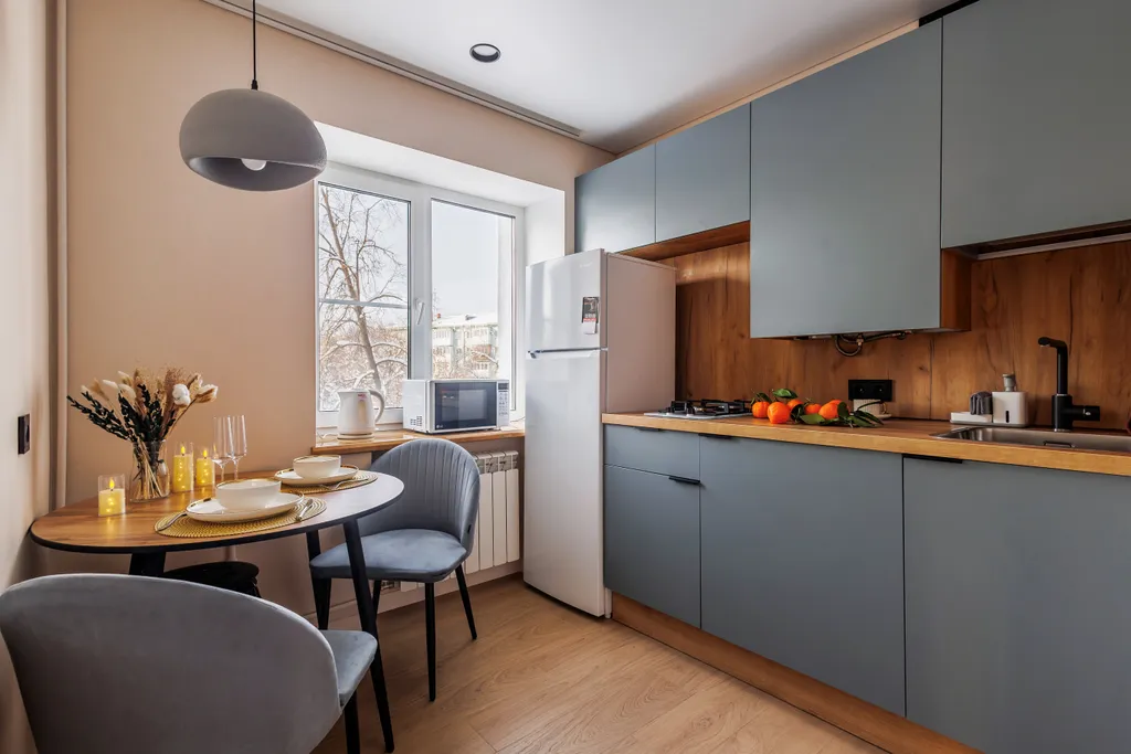 Двухкомнатный апартамент в центре города