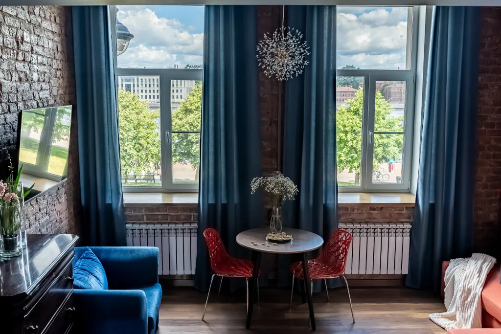 Квартира Квартира Апартамент с видом на Неву — Санкт-Петербург