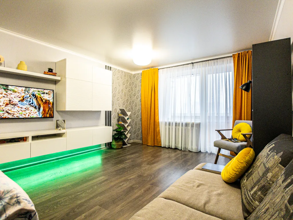 Новая квартира в дизайнерском стиле