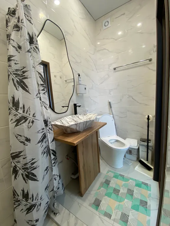 Квартира Апартаменты улучшенный номер Люкс с балконом с видом на море — Анапа