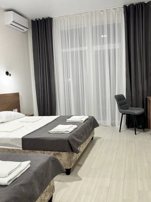 Трехместный номер с видом на море