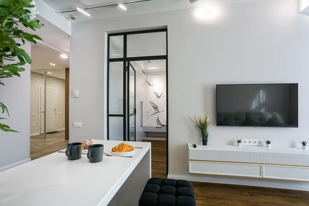 Двухкомнатные апартаменты премиум с 3 террасами