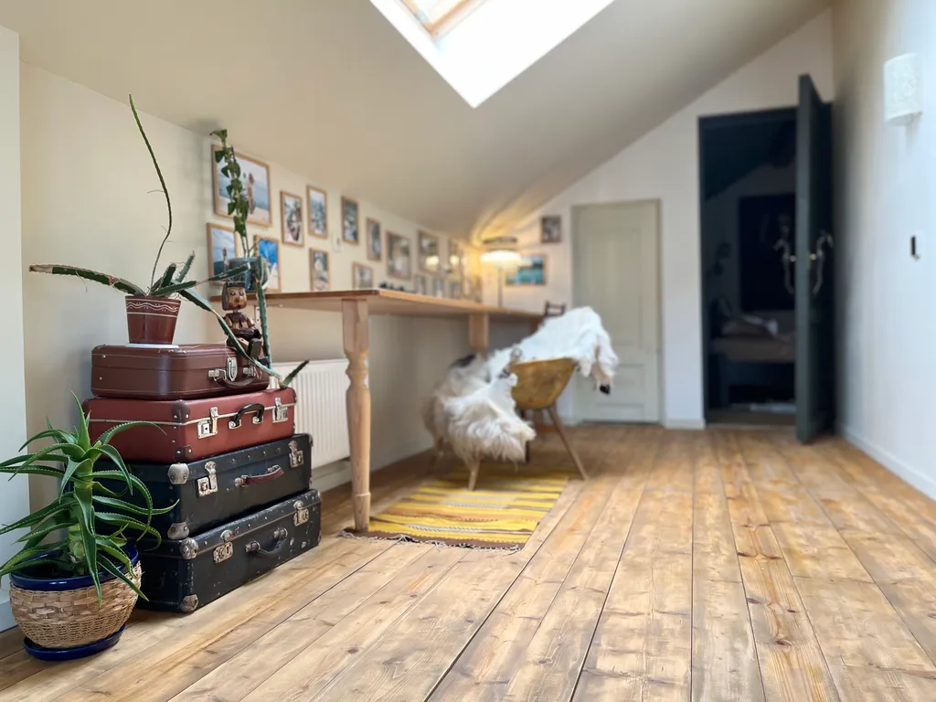 Дом с сауной и купелью с шикарным видом на озеро