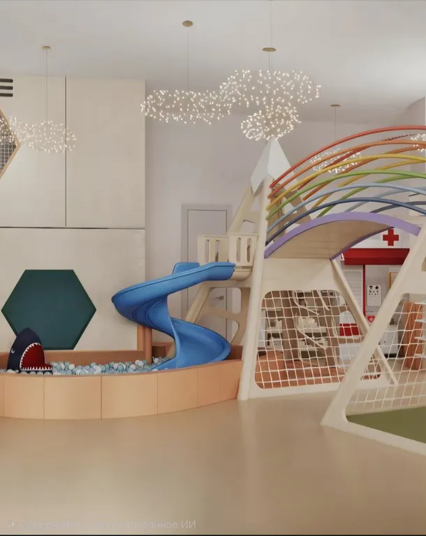 Роскошный двухкомнатный апартамент с видом на море в комплексе Атлас