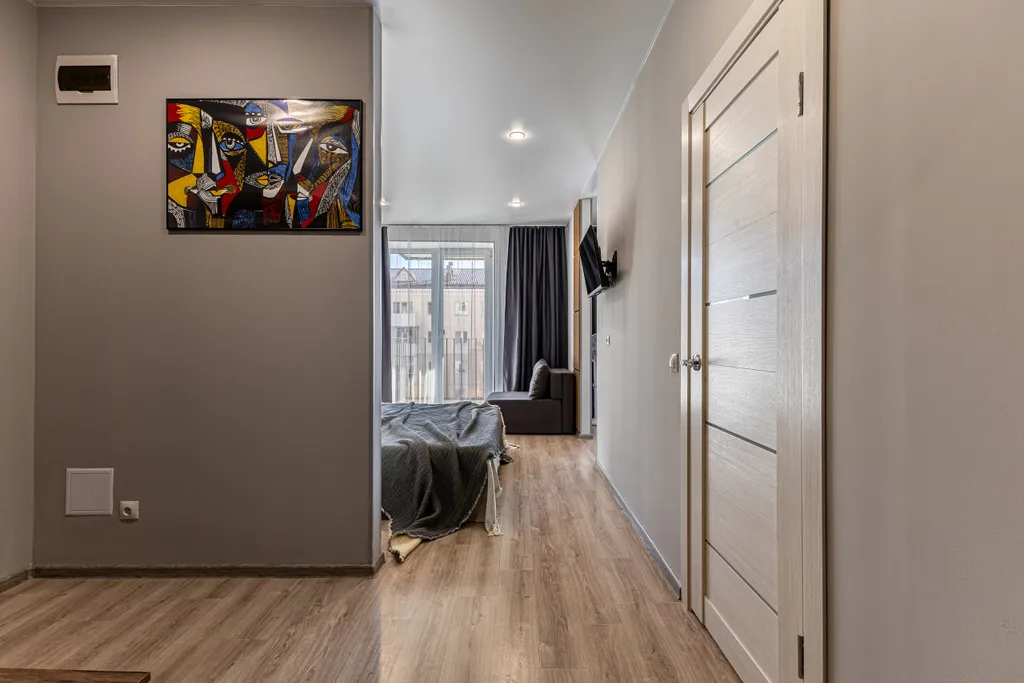 Уютная студия в центре города ЖК Брусника