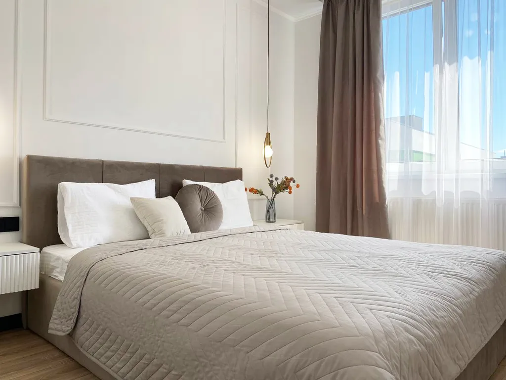 Квартира Дизайнерская квартира с отдельной спальней и качелью — Калининград