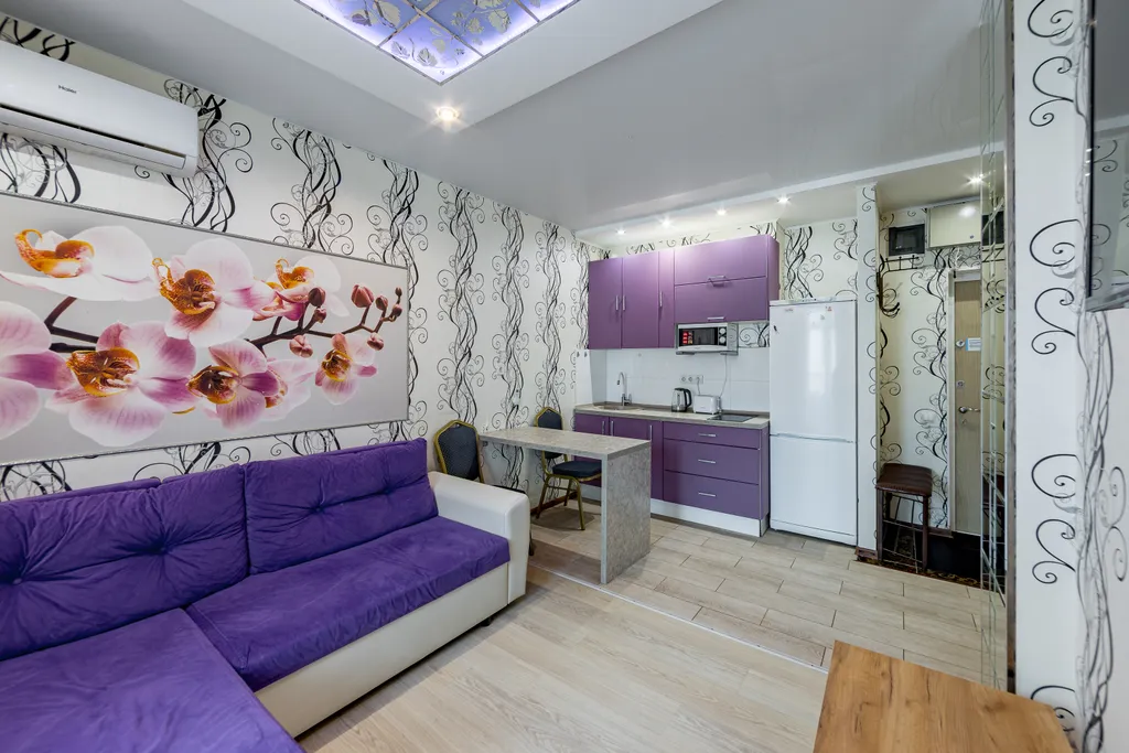 Евро-двухкомнатная квартира с дизайнерским ремонтом