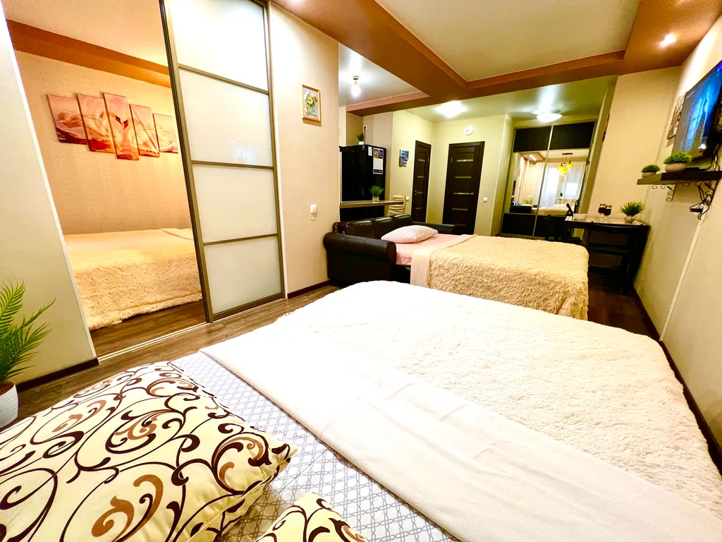 Квартира Квартира Дизайнерская студия на 9 этаже в ЖК Современник рядом с МТЛ-Арена — Самара