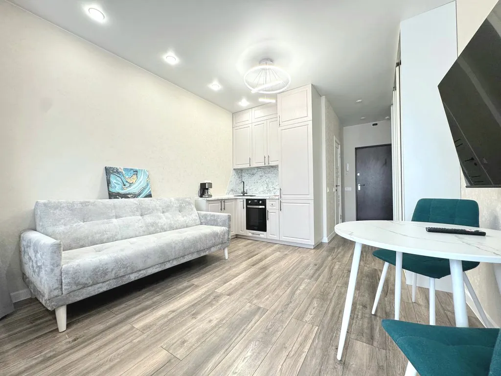 Студия с кондиционером в центре в новом ЖК на Большевистской