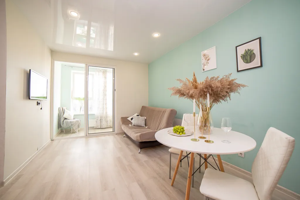 Евродвухкомнатная квартира на Чкалова 18 для 4 гостей