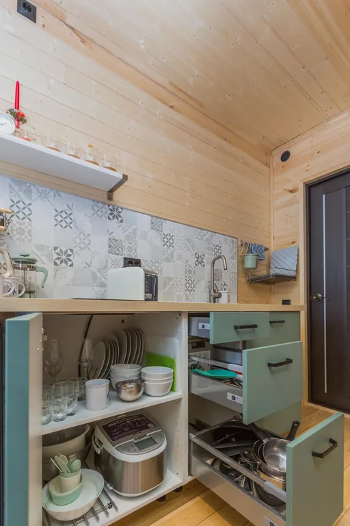 Эко домик в горах