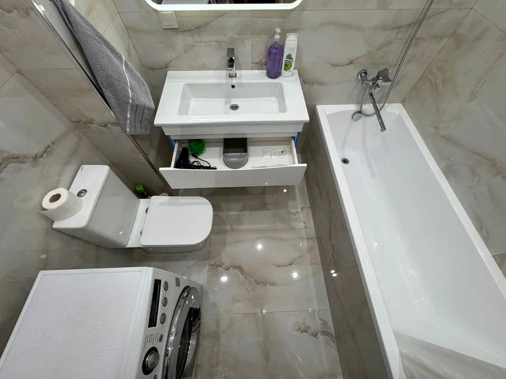 Квартира с дизайнерским ремонтом