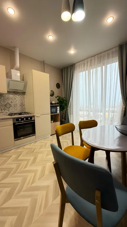 Уютная квартира с видом на горы