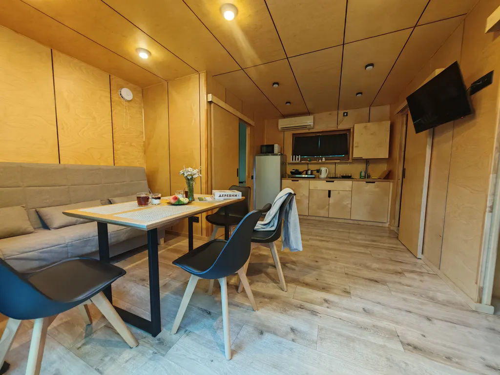 Дом Secret Garden с купелью и панорамными окнами