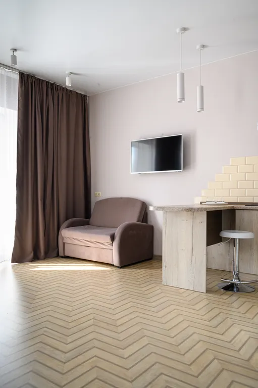 Уютная квартира с дизайнерским ремонтом с видом на реку