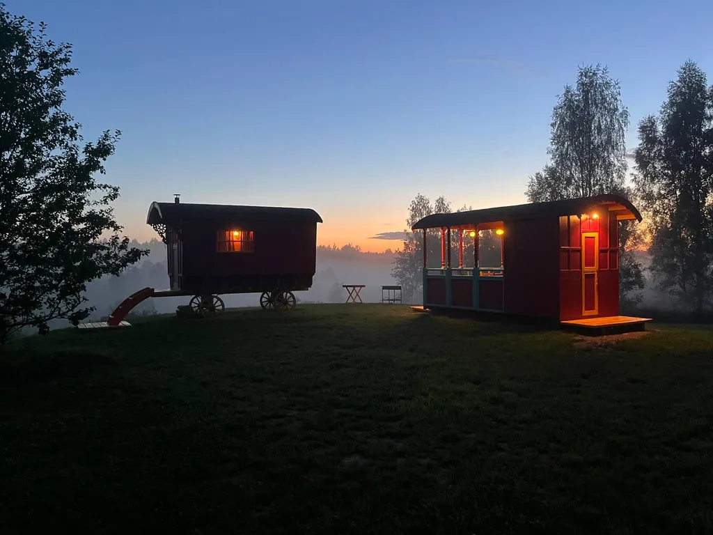 Уникальный арендный объект Кибитка на холме