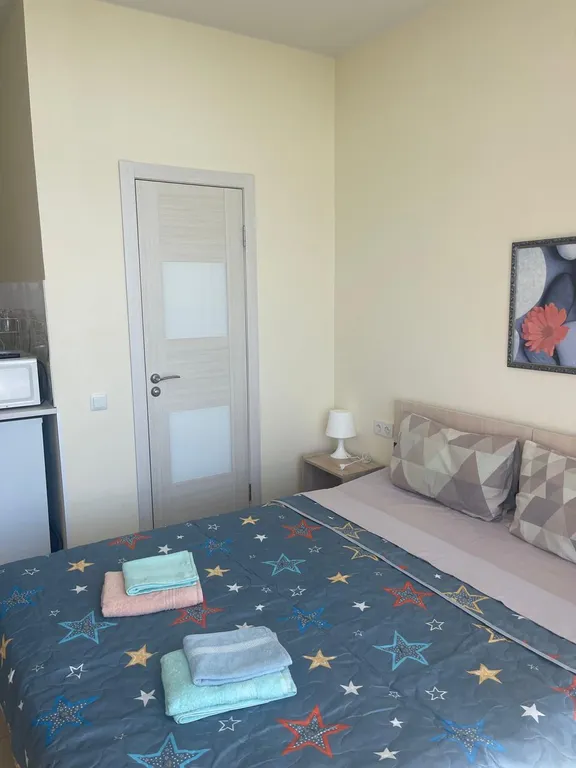 Уютная студия с видом на море, на горы и парк