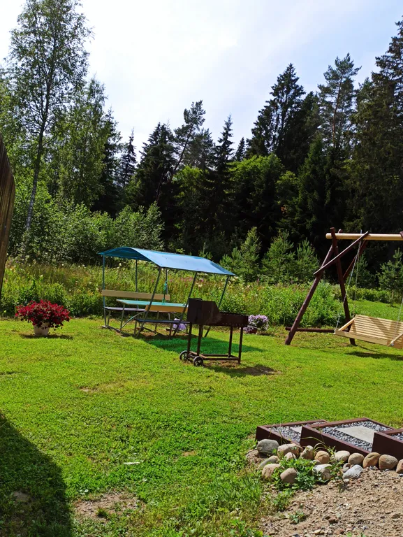 Уютный уголок у леса