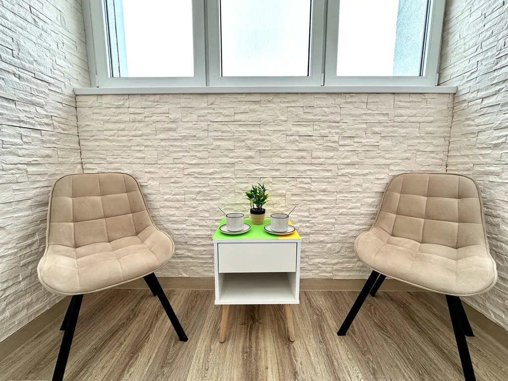 Уютная 1-комнатная квартира с видом на набережную и реку Свияга