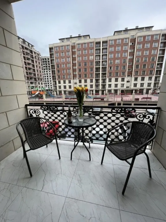 Квартира с дизайнерским ремонтом в элитной новостройке