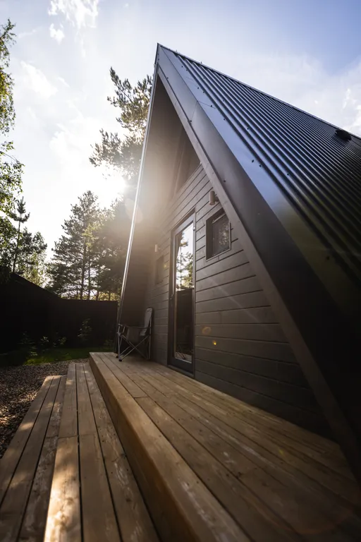 Коттедж Коттедж А-Фрейм грей — Павловский Посад