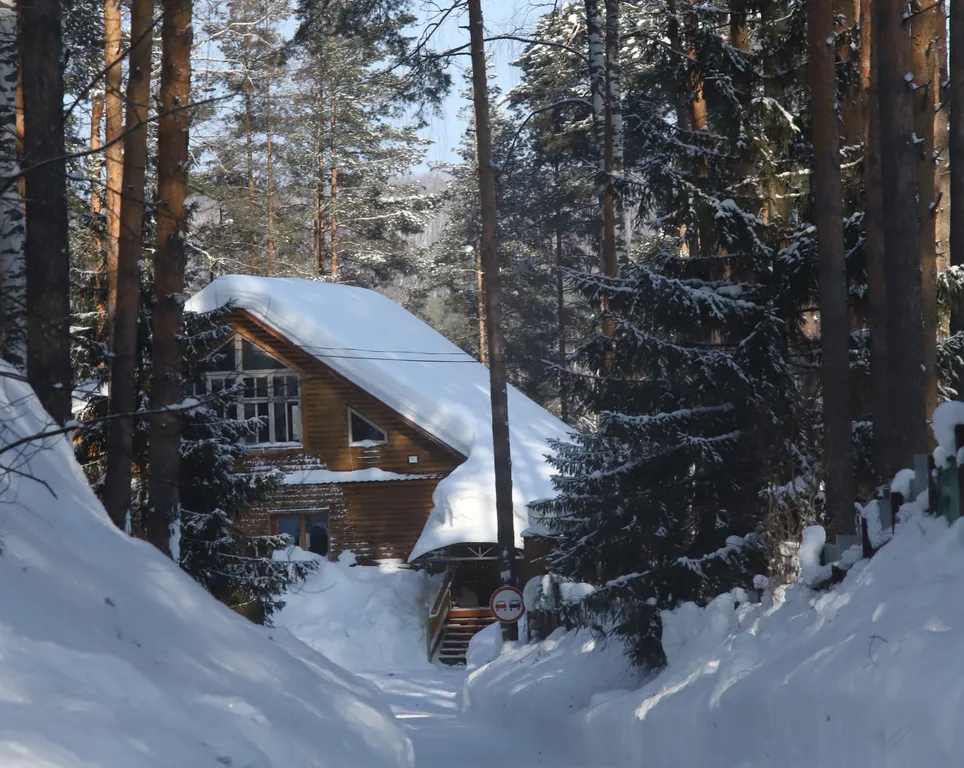 Дом 6 в лесу у реки