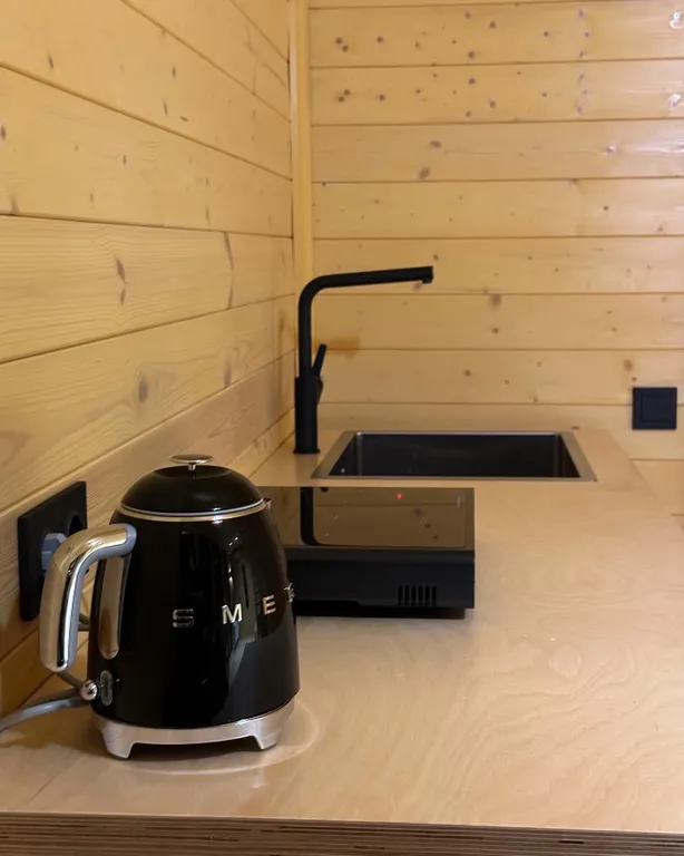 Барнхаус с чаном и бассейном