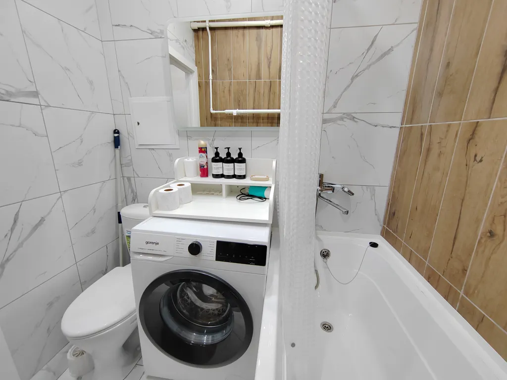 Светлая квартира для большой компании