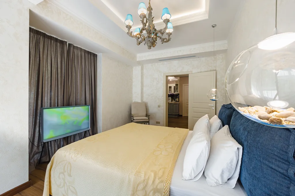 Уютная двухкомнатная квартира с прекрасным ремонтом и большим балконом