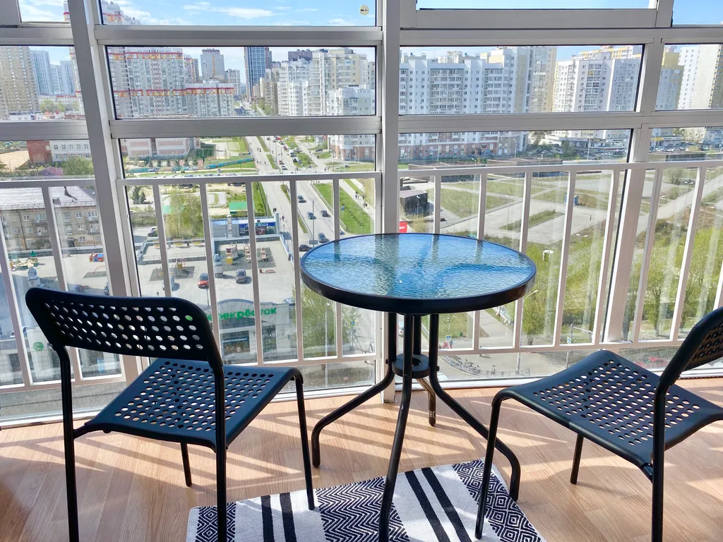 Квартира Квартира Видовая евродвушка у Metro  Chkalovskaya бесконтактное — Екатеринбург