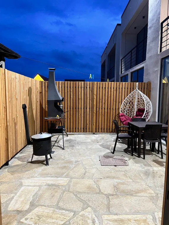 Домики на берегу Каспийского моря