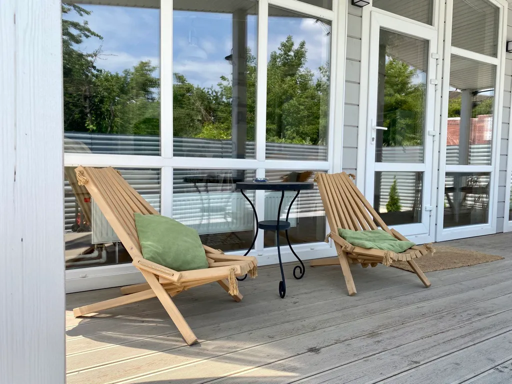 Дом с террасой и барбекю в историческом центре города