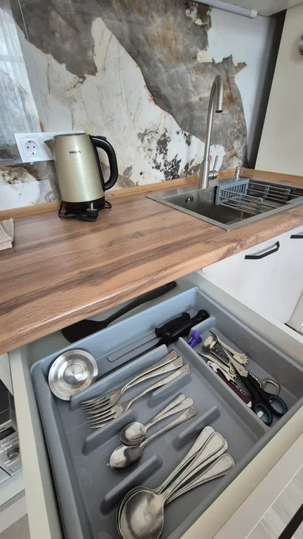 Идеальная студия для отдыха: чистый и тихий район без суеты мегаполиса