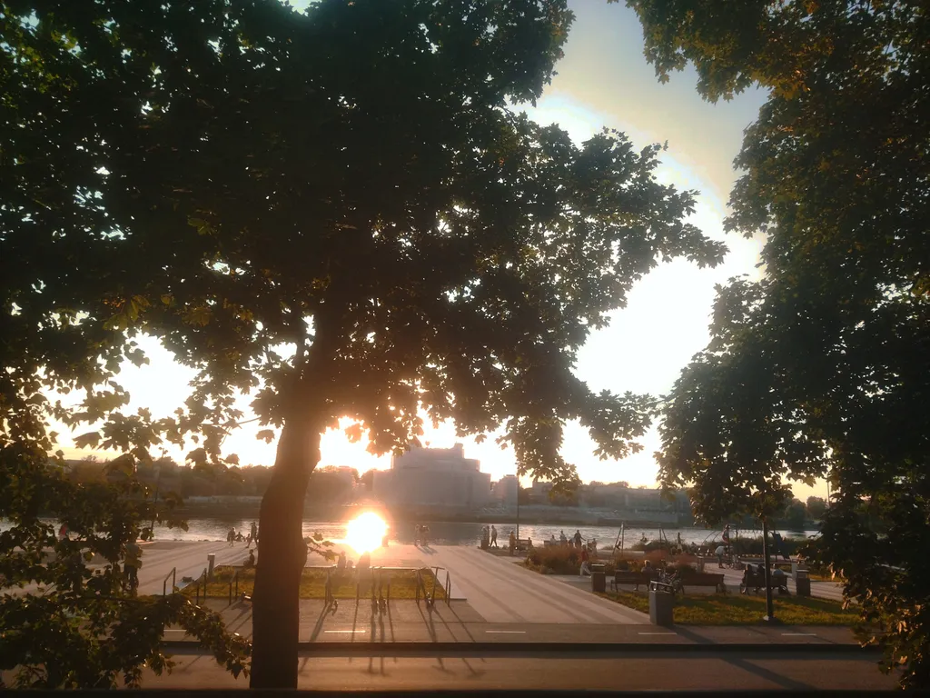 Квартира с красивым видом на набережную