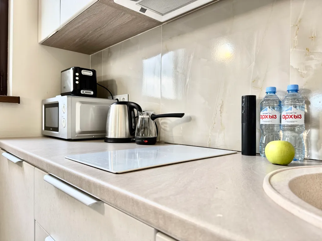 Квартира Квартира Комфорт с видом на горы и балконом — Лазаревское