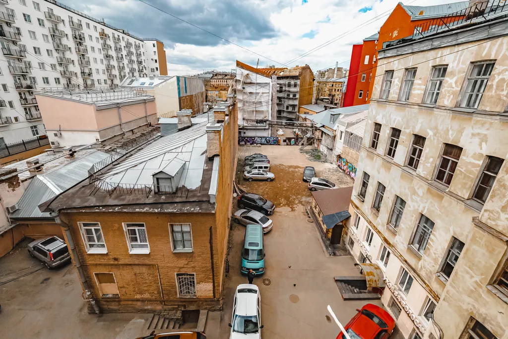 Квартира Квартира Всё новое, лофт-студия, парковка во дворе, центр у метро — Санкт-Петербург
