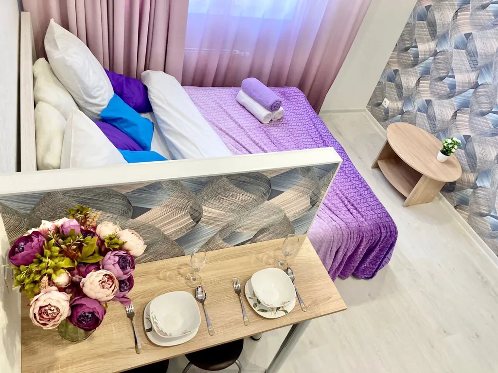 Квартира около набережной рядом с мостом Влюбленных и Аквапарком Лето-Лето