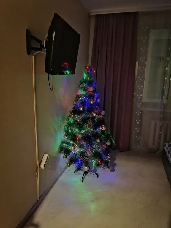 Уютная квартира с детской площадкой во дворе