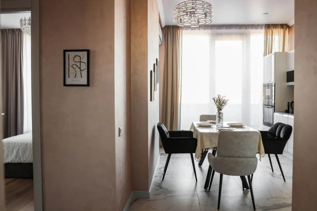 Квартира Дизайнерские двухкомнатные апартаменты в доме бизнес-класса ЖК Мята — Москва