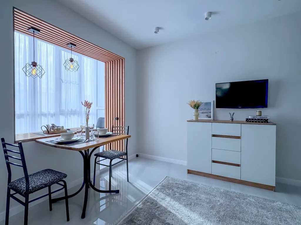 Стильная студия с кондиционером