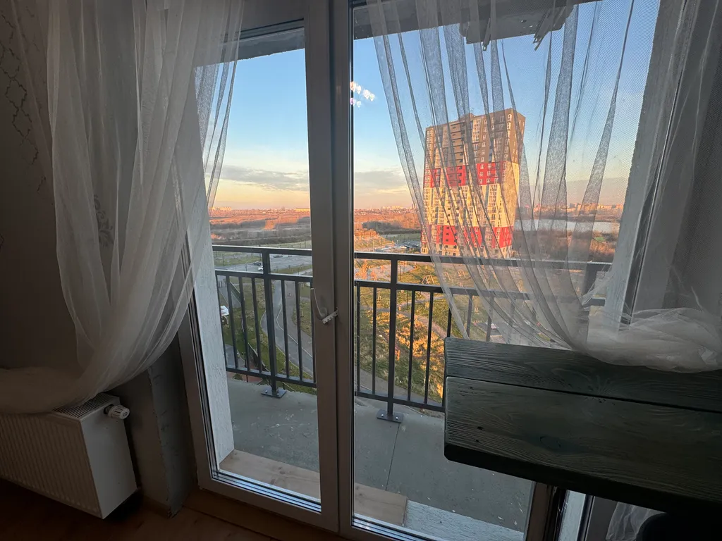 Апартамент с видом на город и реку