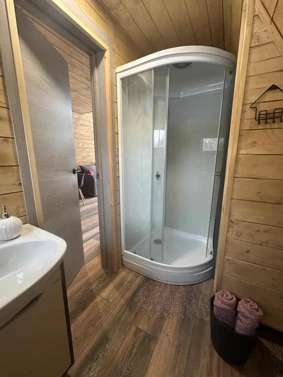 Дом в стиле a-frame в лесу в 10 км от Смоленска рядом с р. Днепр