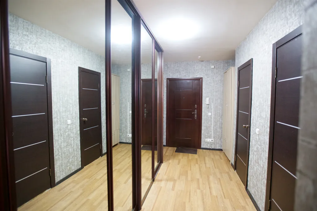 Уютная квартира с двумя кроватями для 6 гостей у ТРЦ Планета