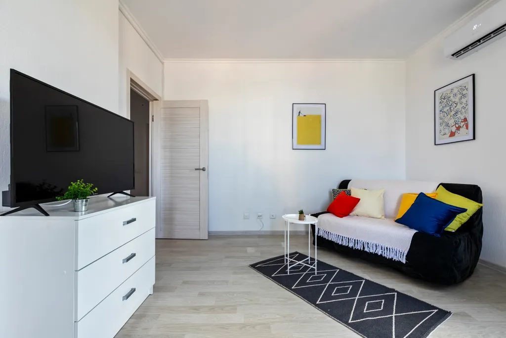 Квартира Квартира Great view 2-rooms Apartment 2 Min Walk to Raykin Plaza — Москва